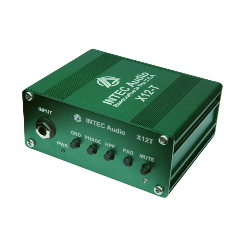 Active DI Box by INTEC Audio Intec X12-T